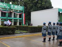 CEREMONIA DE ARRIAMIENTO DE BANDERA EN CONMEMORACIÓN DE LA “GESTA HEROICA DE LOS NIÑOS HÉROES DE CHAPULTEPEC”