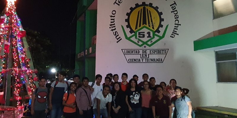 ENCENDIDO DEL ÁRBOL DE NAVIDAD IT TAPACHULA 2019