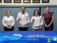 FIRMA DE CONVENIO DE COLABORACIÓN TECNM INSTITUTO TECNOLÓGICO DE TAPACHULA Y COLEGIO PARTICULAR MÉXICO, S.C.