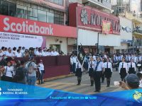 DESFILE CÍVICO MILITAR POR EL 112 ANIVERSARIO DE LA REVOLUCIÓN MEXICANA