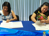 FIRMA DE CONVENIO DE COLABORACIÓN ENTRE EL TECNM CAMPUS TAPACHULA Y MISIÓN 33, A.C.